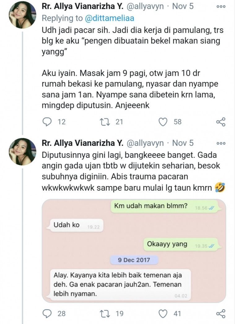 Akhir Miris Pengorbanan Buat Gebetan