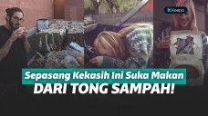 Makan dari tong sampah