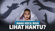 anak kecil lihat hantu