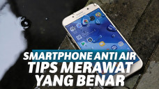 smartphone tahan air