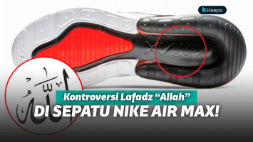 Nike Tarik Sepatu Berlafadz Allah