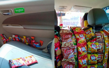 jajanan gratis taksi online