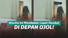cewek topless di depan ojek online