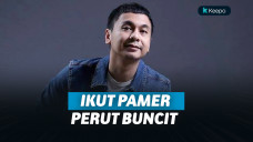 Ikut pamer perut buncit