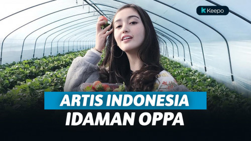Artis Indonesia idaman oppa Korea