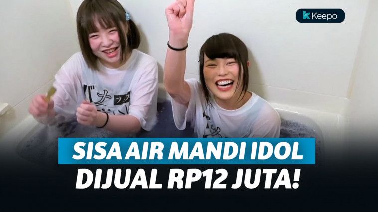 Sisa air mandi idol