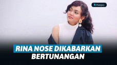 rina nose tunangan