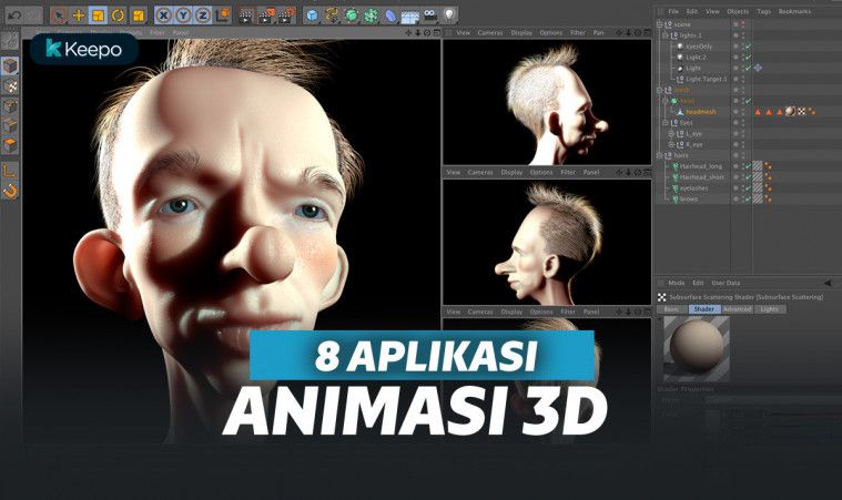 Animasi 3D Android