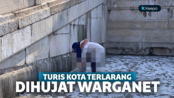 Turis di Kota Terlarang Cina yang dikritik Netizen