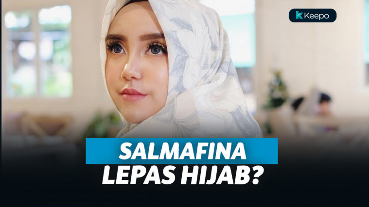 salmafina lepas hijab