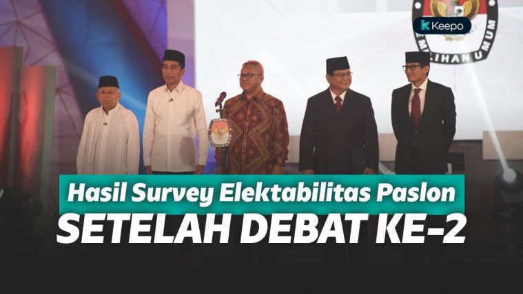 Berikut Survei Elektabilitas Setelah Debat Capres!