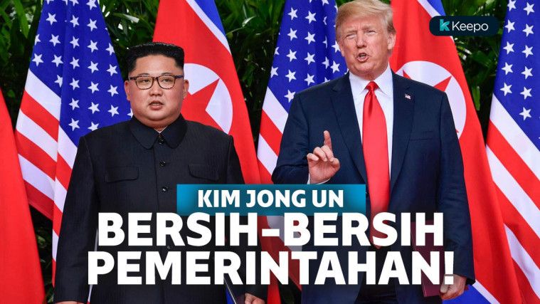 Kim Jong Un dan Donald Trump