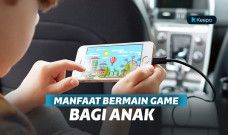 Ilustrasi bermain game