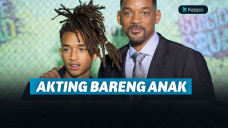 Akting bareng anak