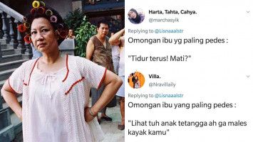 Omongan ibu yang pedes