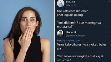 Cara netizen balas doi yang diemin chat kamu