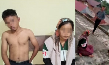 remaja mesum di masjid Aceh