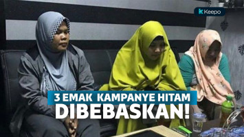 Emak-emak Karawang Kampanye Hitam