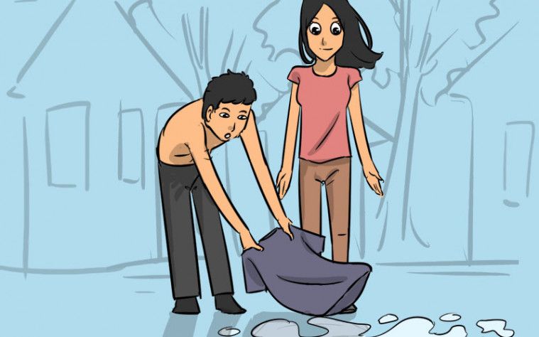 Ilustrasi Bucin