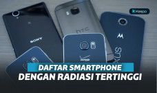hp dengan radiasi tertinggi