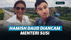 Hamish Daud dan Susi Pudjiastuti