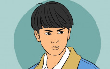 Ilustrasi Iqbaal Ramadhan