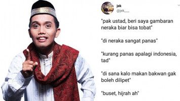 Tanya pak ustaz soal gambaran neraka