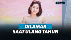 Dilamar saat ulang tahun
