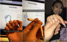 cewek minta dibelikan cincin