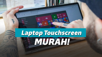 Laptop touchscreen