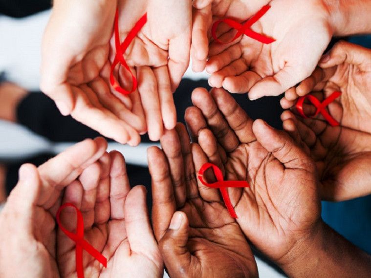 Simbol kepedulian HIV/AIDS