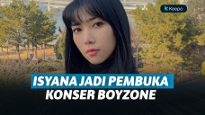 Isyana opening singer boyzone