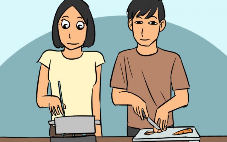 masak dengan pasangan
