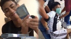 Taufik Gani, tersangka pencurian ponsel