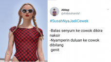 #SusahNyaJadiCewek