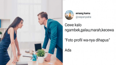 Kalo cowo dan cewe marah