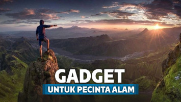 gadget untuk pecinta alam