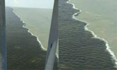 air laut dua warna Jembata Suramadu