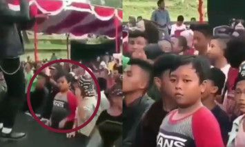 nonton konser kok anteng