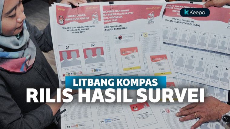 Survei Litbang Kompas: 7 Parpol Terancam Gagal Ke DPR