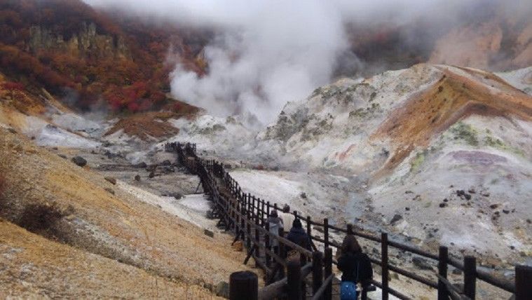 Lembah Neraka di Jepang