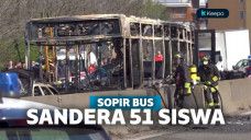 Supir bus italia sandera 51 siswa