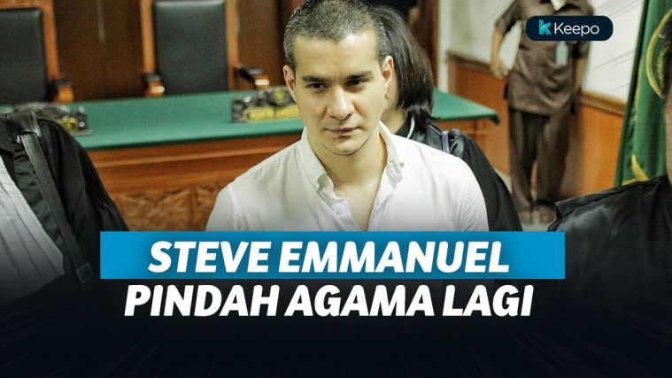 steve emmanuel pindah agama
