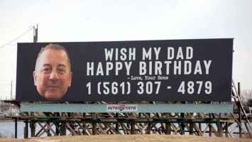 ucapin selamat ulang tahun pakai billboard