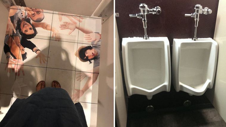Desain toilet gagal