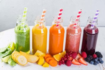 Ilustrasi jus buah