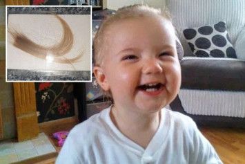 Putri Kirsty Baldwin yang telah meninggal di usia 2 tahun.