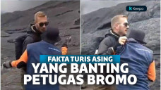 Turis asing dorong petugas di Bromo