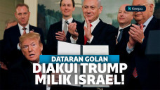 AS akui kedaulatan Israel atas Dataran Tinggi Golan