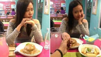 Foto saat marah dan setelahnya